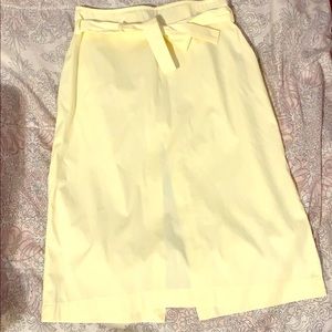 Yellow skirt